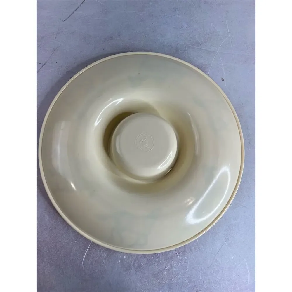 Vintage Evergreen Horse‎ Design Chip and Dip veggie tray Multicolor Plastic